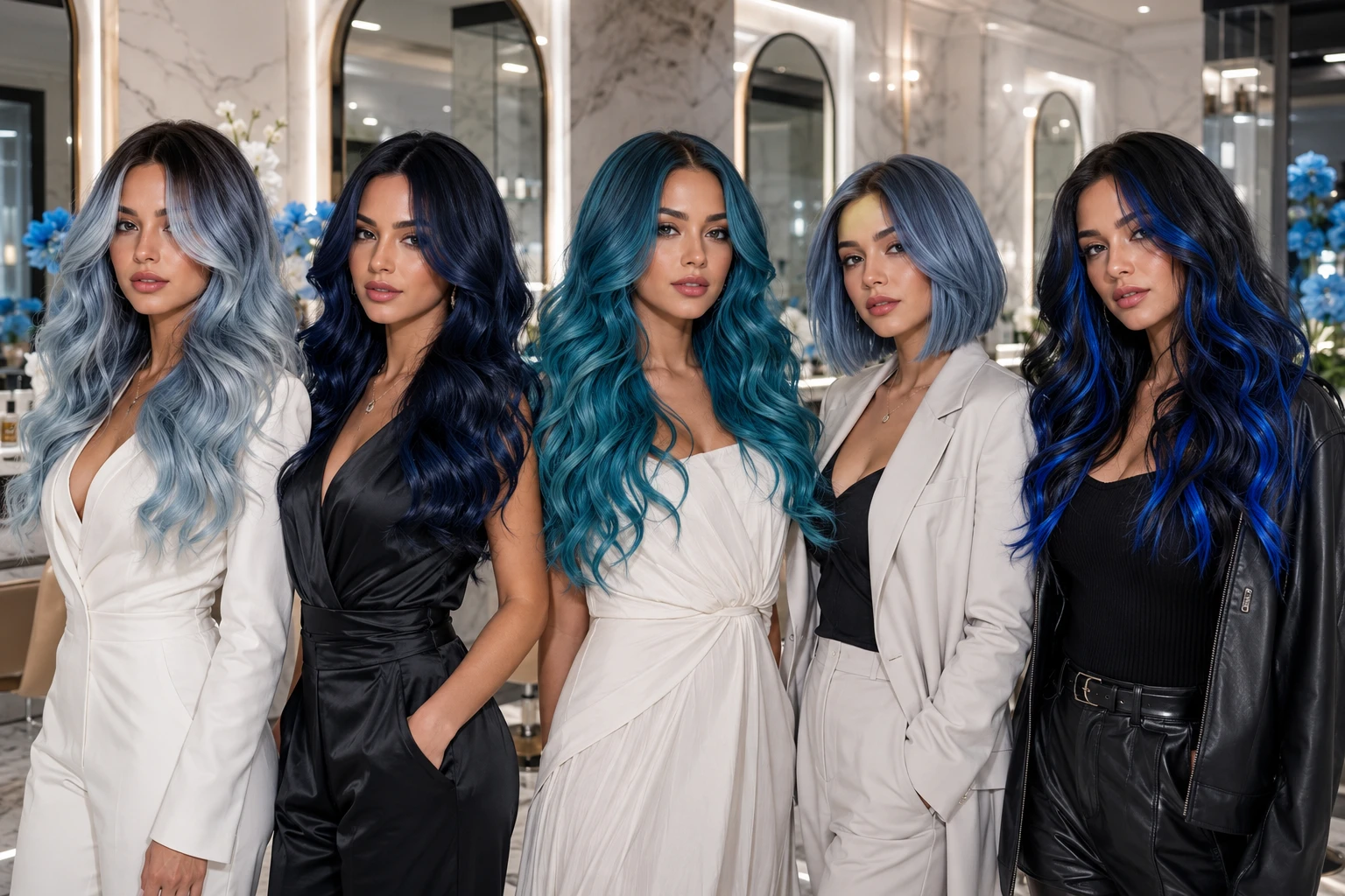 Blue Hair