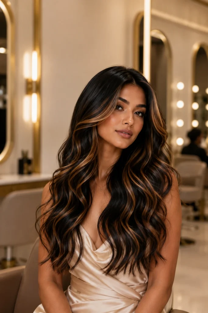 Black Hair Highlights