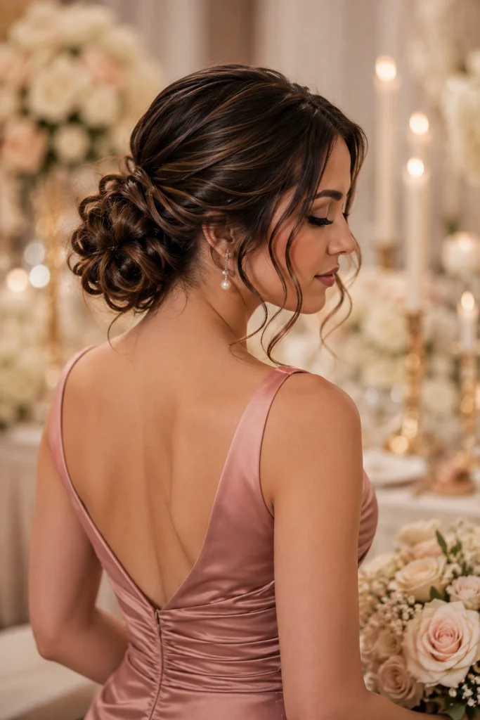 Updo Bridesmaid Hair