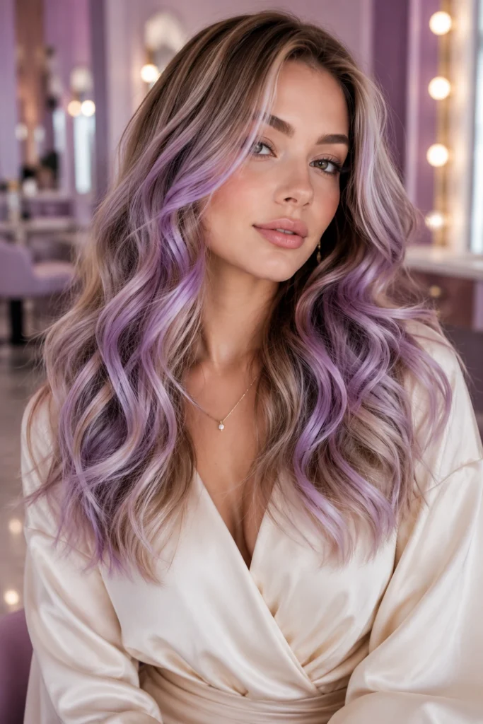 Purple Highlights