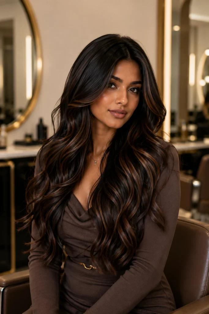 Black Hair Highlights