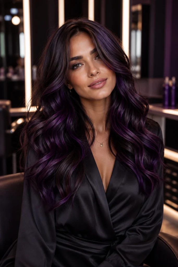 Purple Highlights