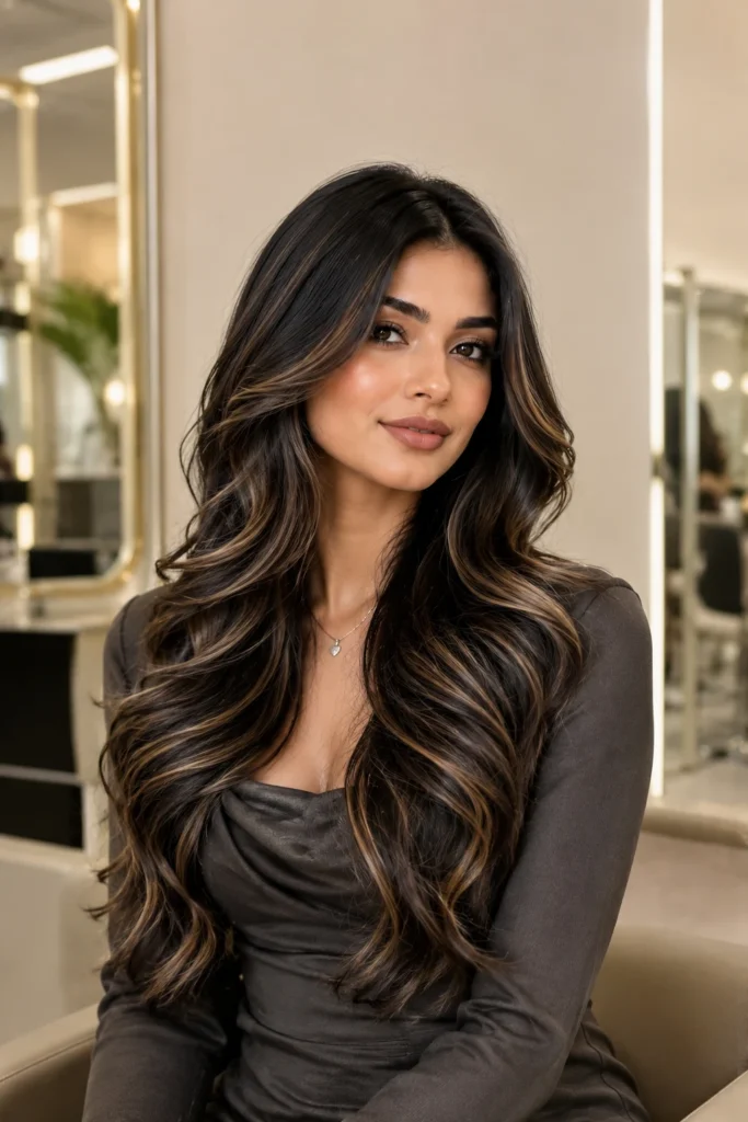 Black Hair Highlights