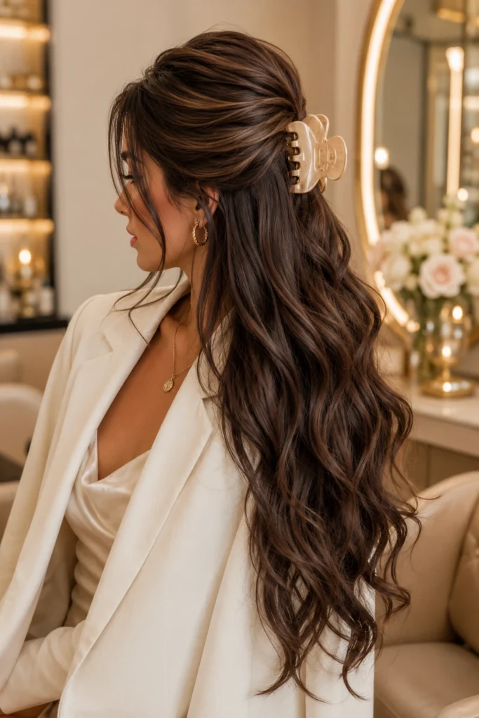 Half Up Half Down Claw Clip
