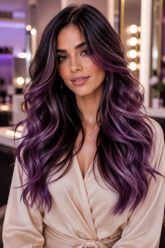Purple Highlights