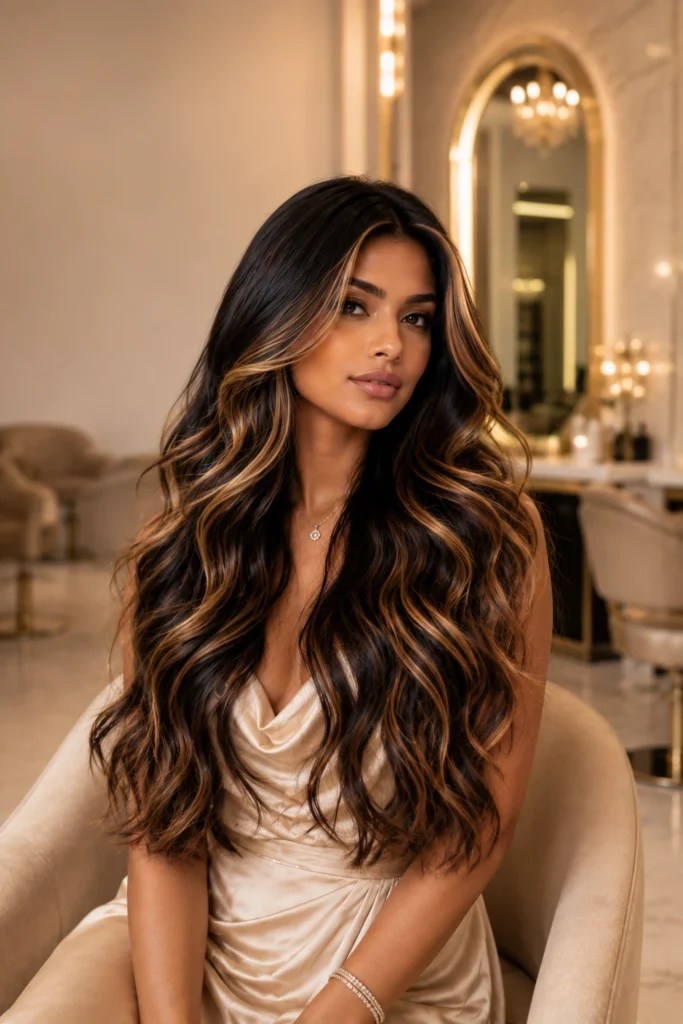 Black Hair Highlights