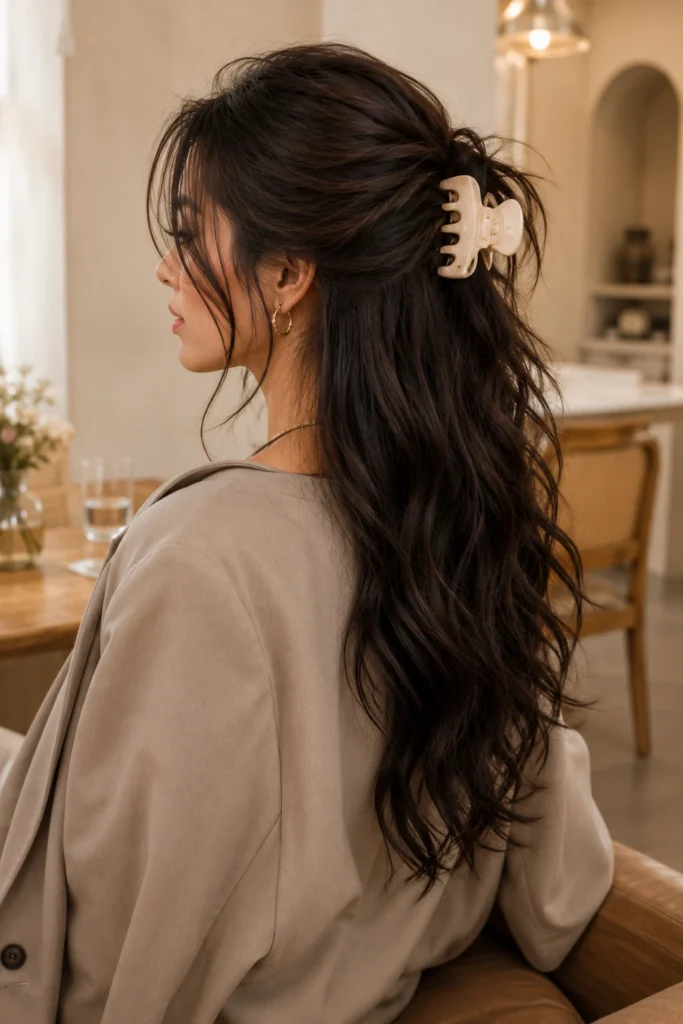 Half Up Half Down Claw Clip