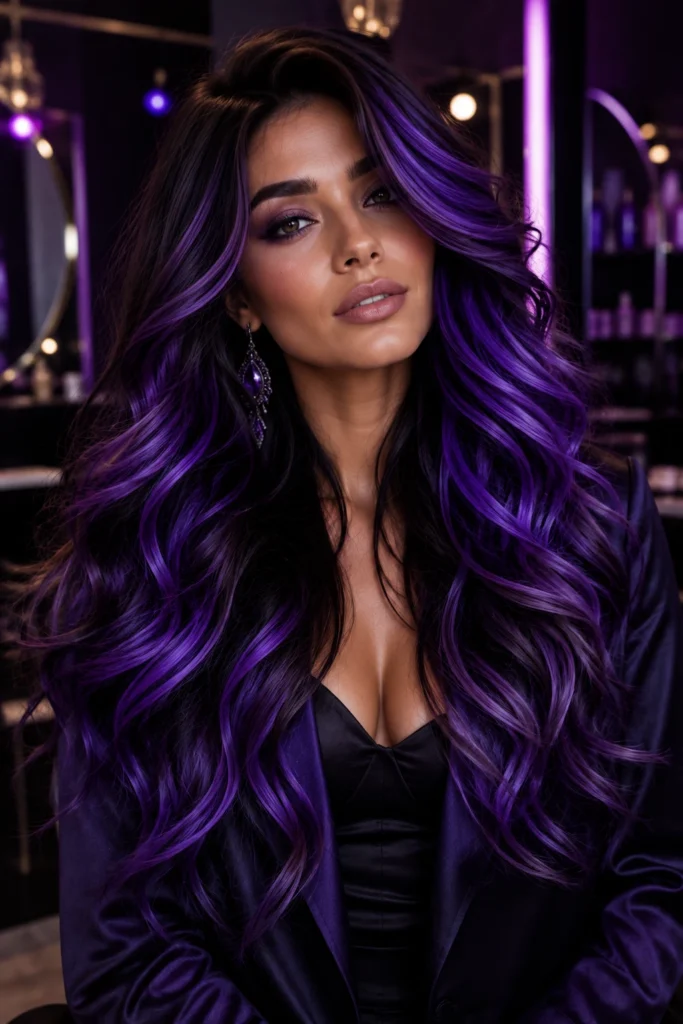 Purple Highlights