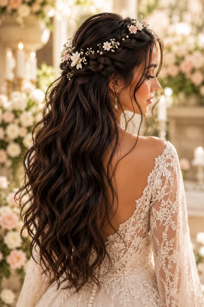 Half Braided Hairstyles