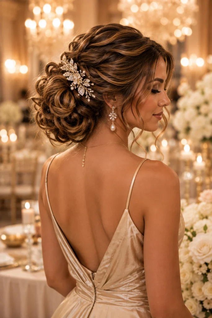 Updo Bridesmaid Hair