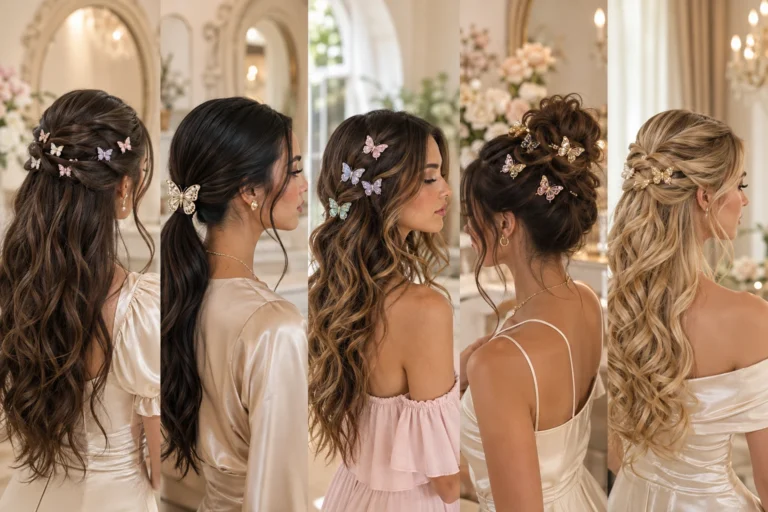 Butterfly Clips Hairstyles