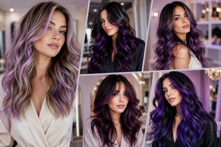 Purple Highlights