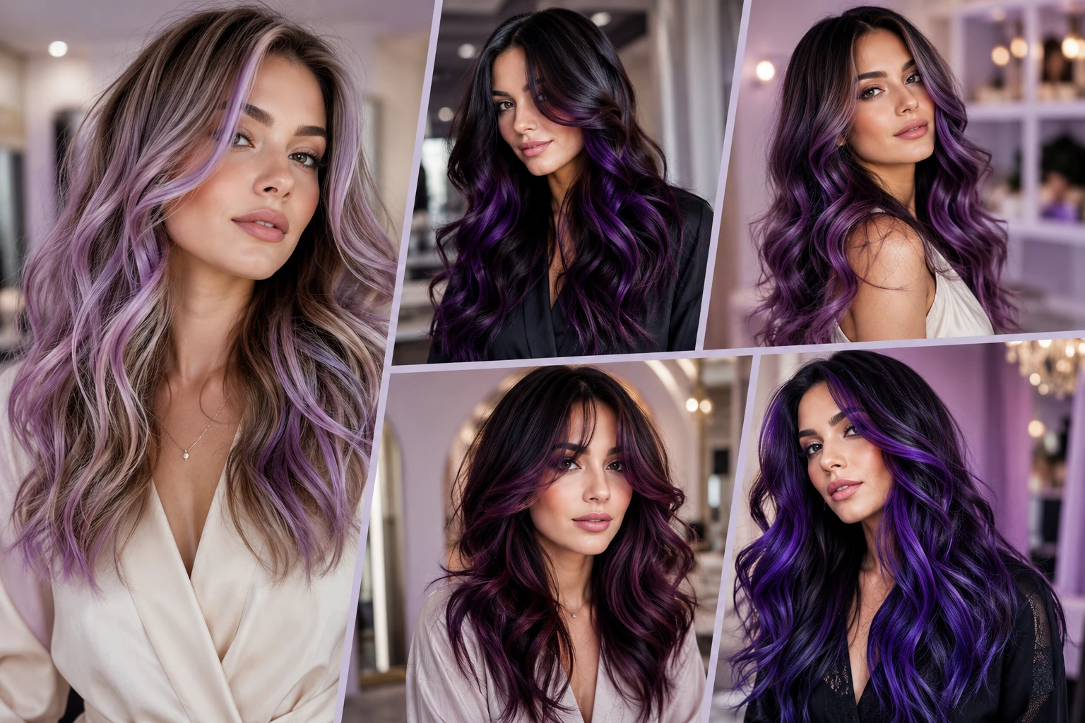 Purple Highlights