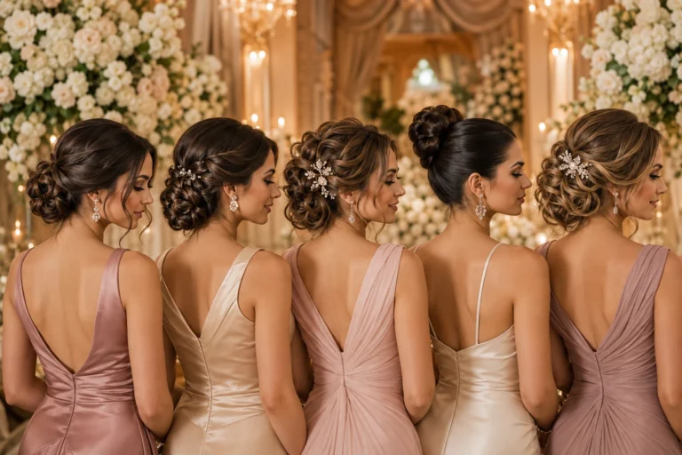 Updo Bridesmaid Hair