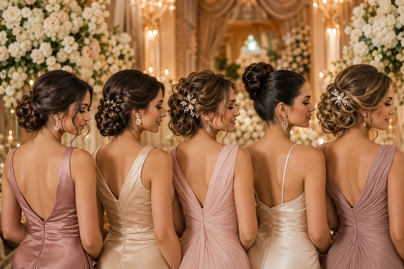 Updo Bridesmaid Hair