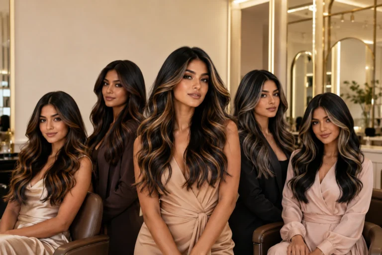 Black Hair Highlights